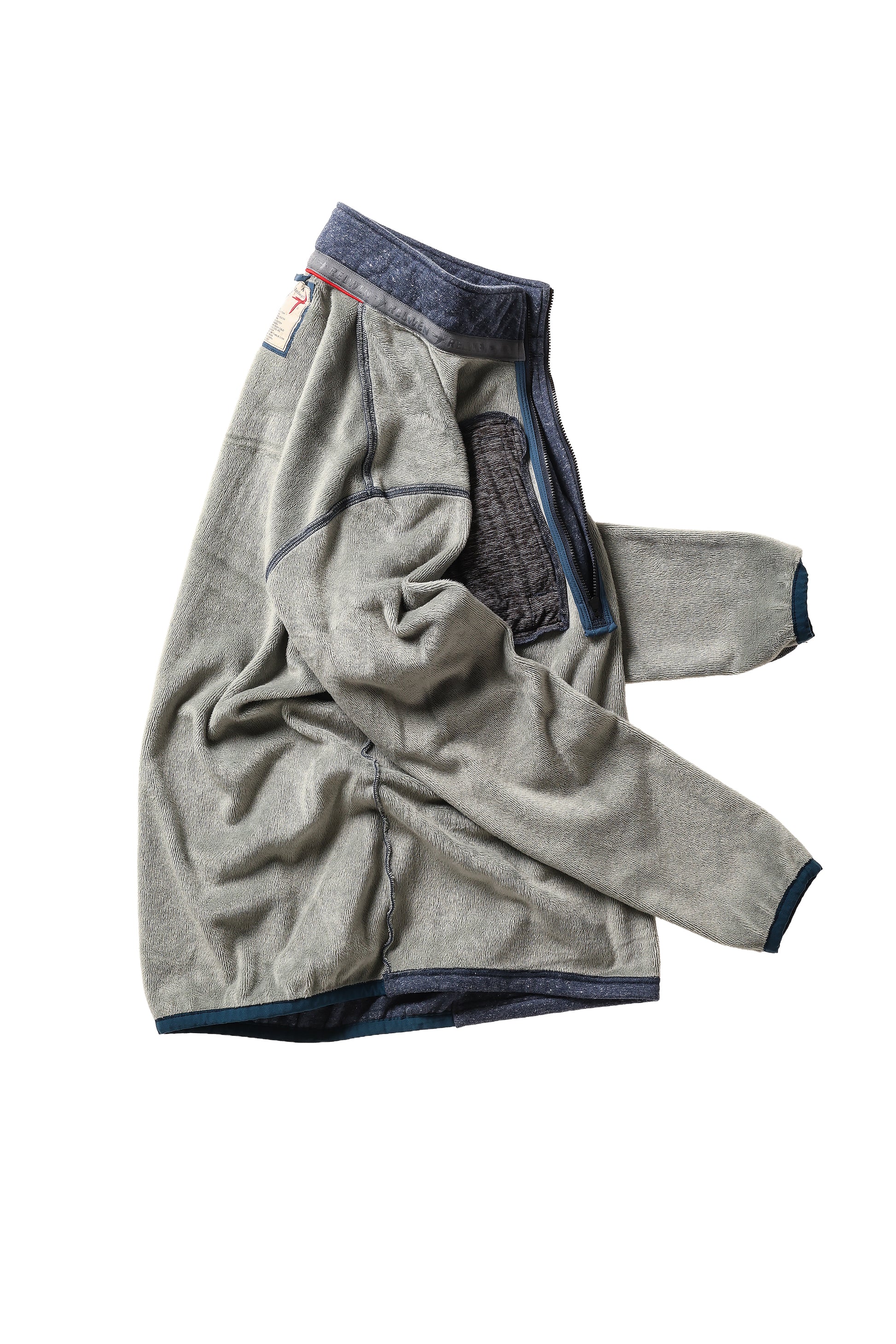 Micropile Half-Zip - Navy Fleck - DUNE + SALT
