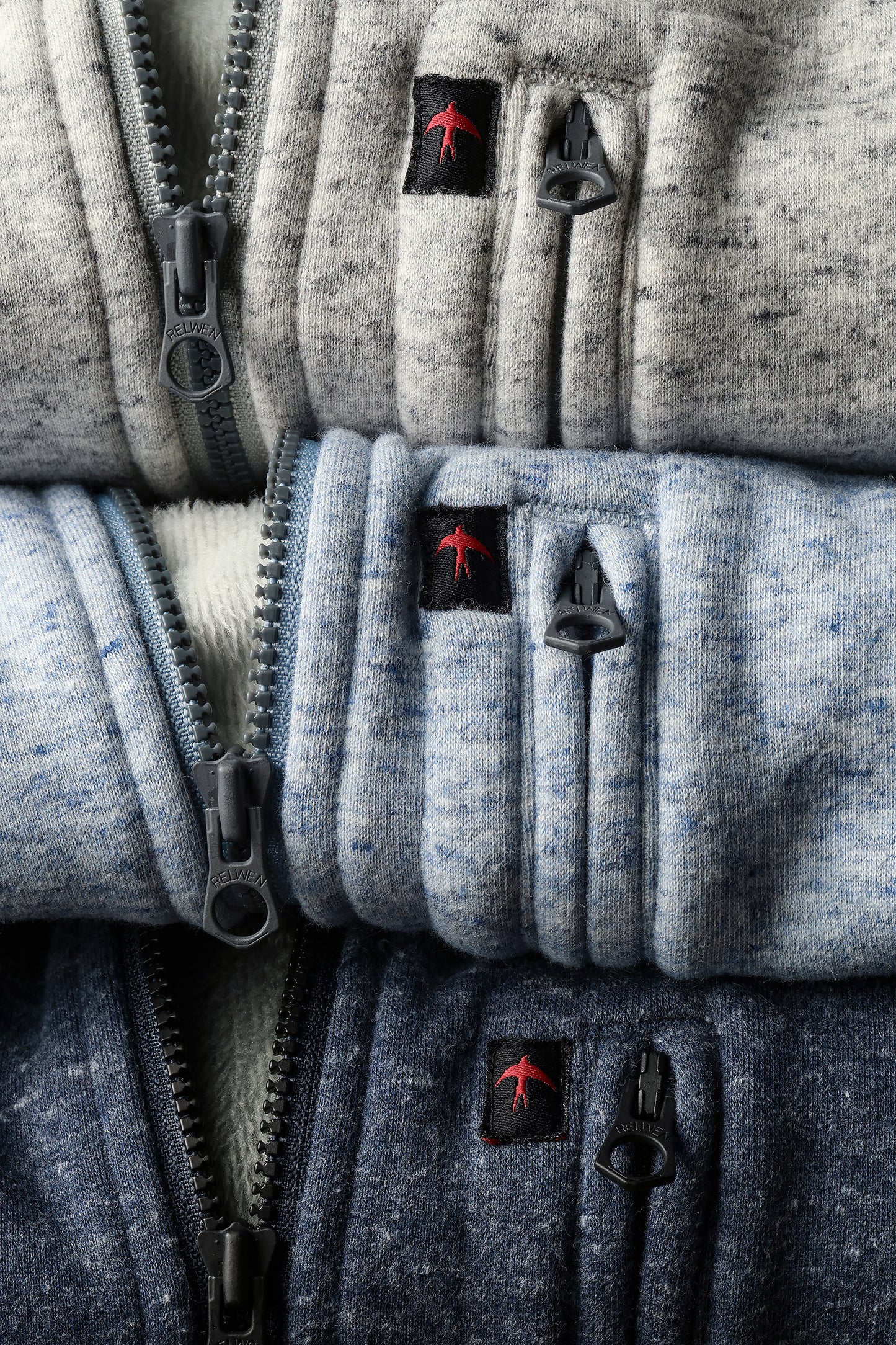 Micropile Half-Zip - Navy Fleck - DUNE + SALT