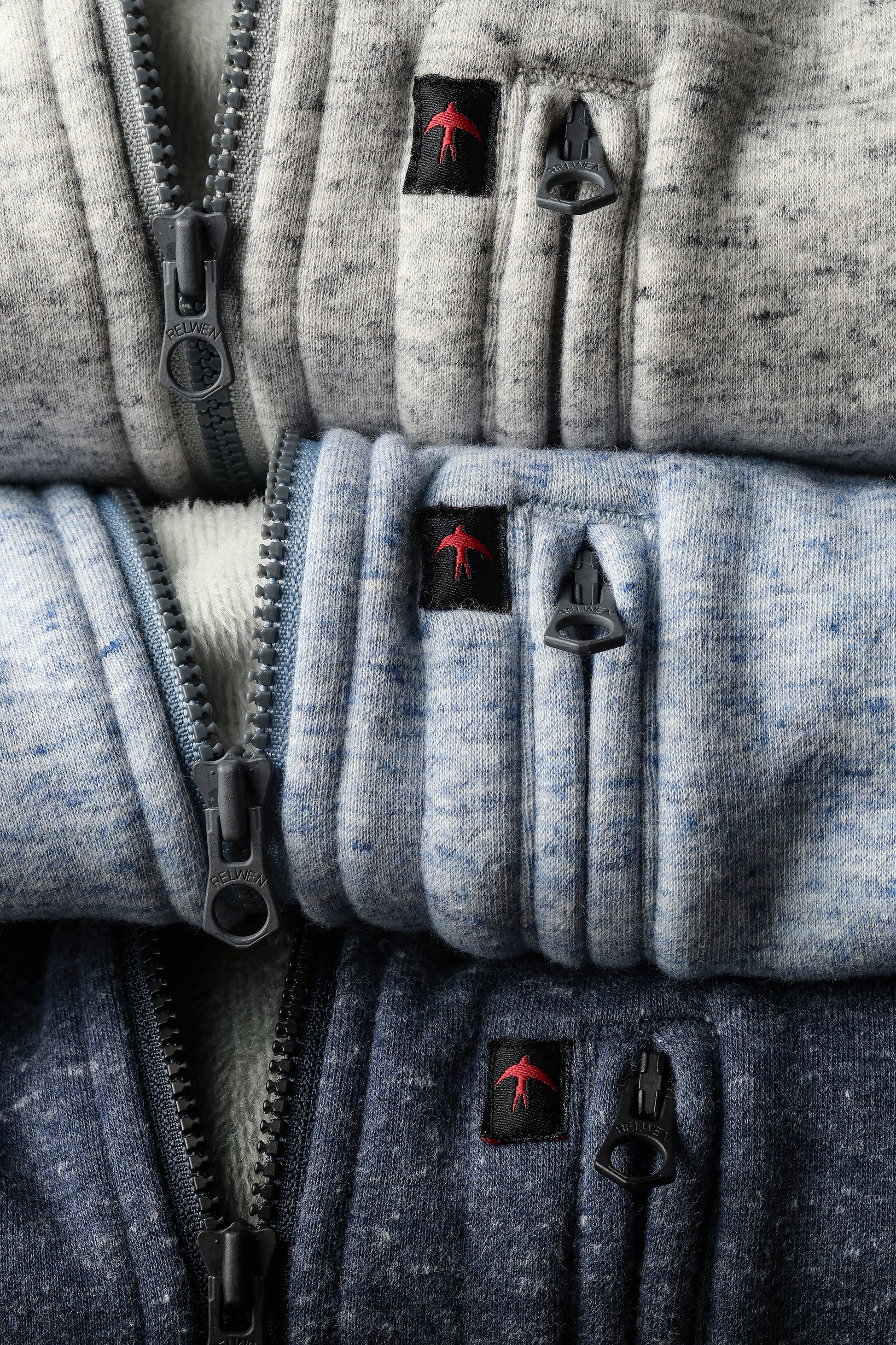 Micropile Half-Zip - Navy Fleck - DUNE + SALT