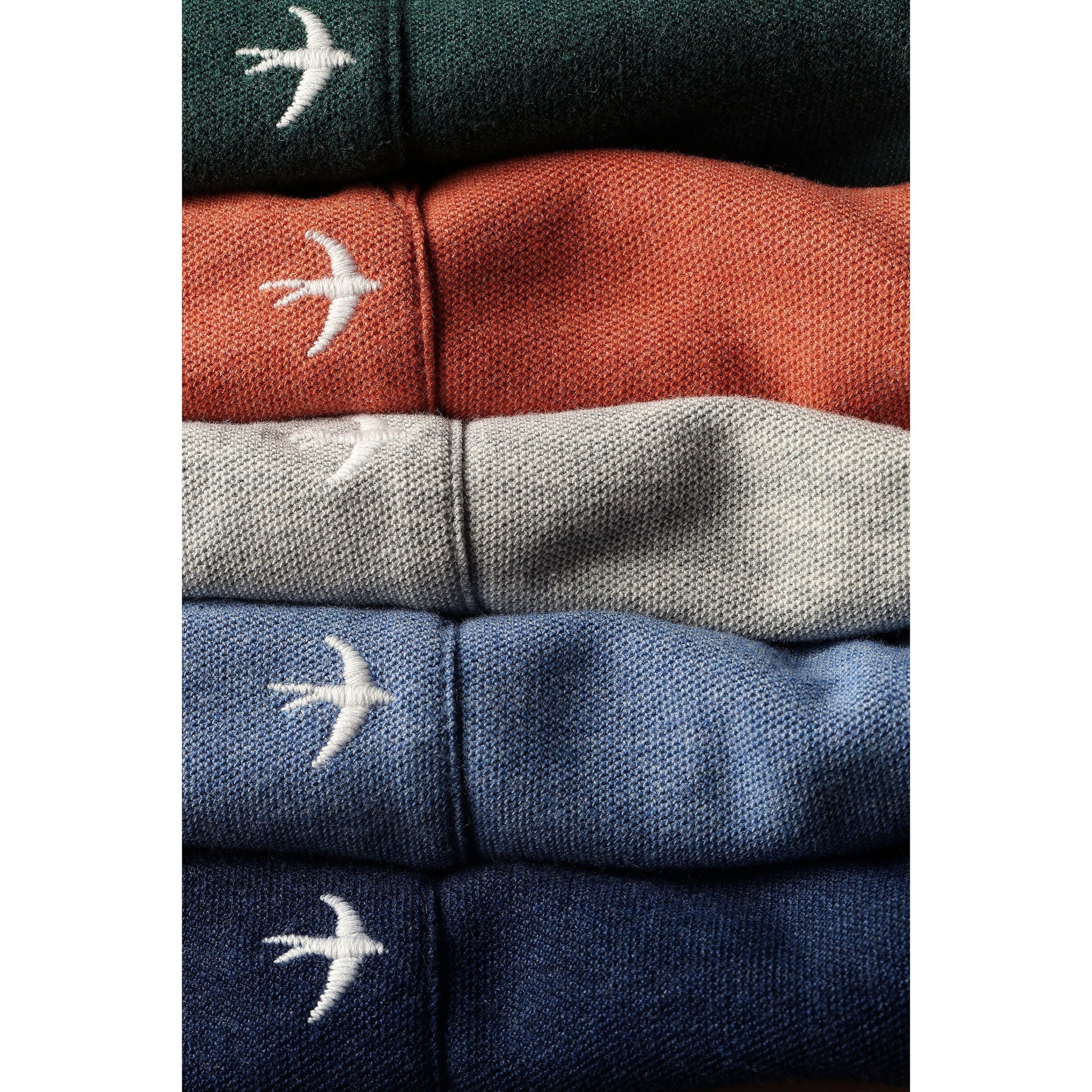 L/S Vintage Pique Crew - Light Grey Heather - DUNE + SALT