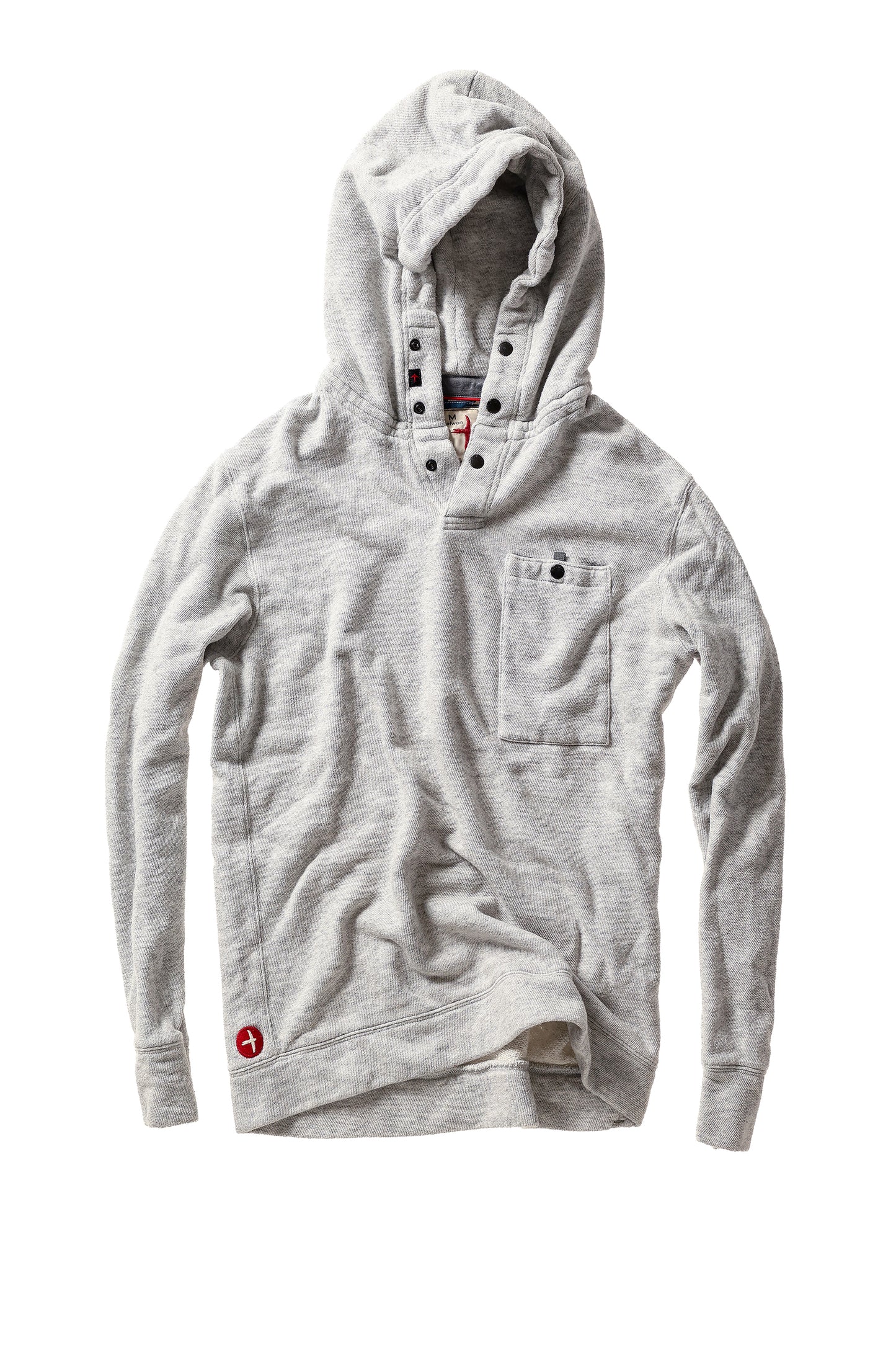 Frenchloom Hoodie - Bone Heather - DUNE + SALT