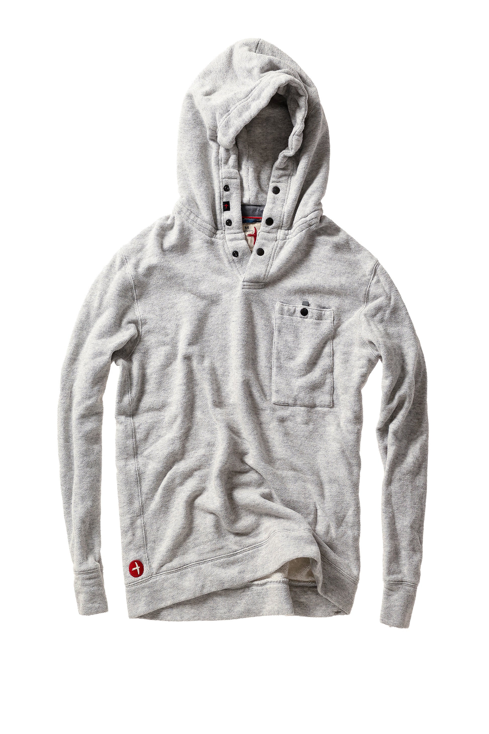 Frenchloom Hoodie - Bone Heather - DUNE + SALT