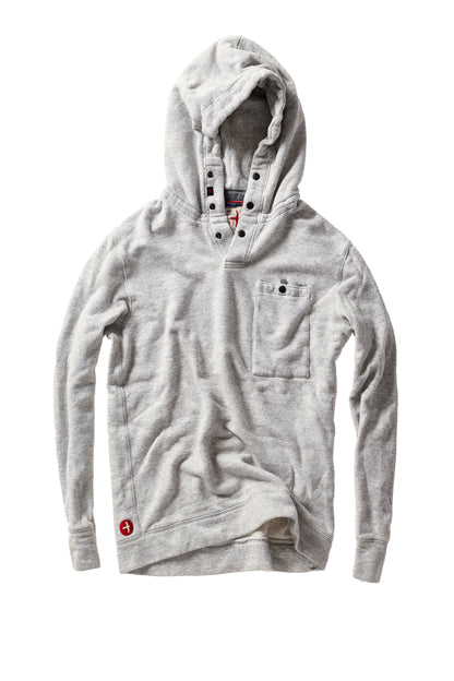 Frenchloom Hoodie - Bone Heather - DUNE + SALT