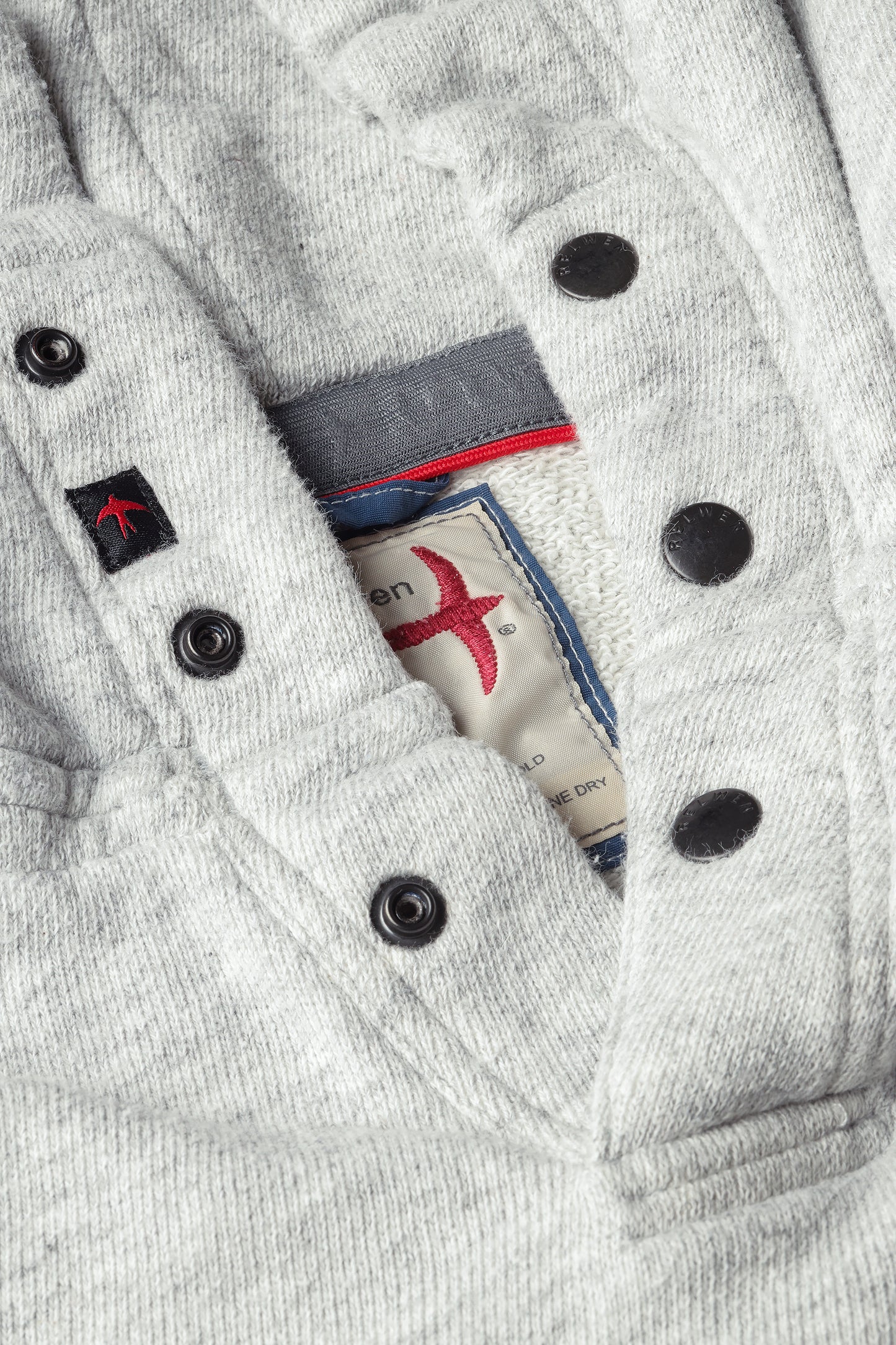 Frenchloom Hoodie - Bone Heather - DUNE + SALT