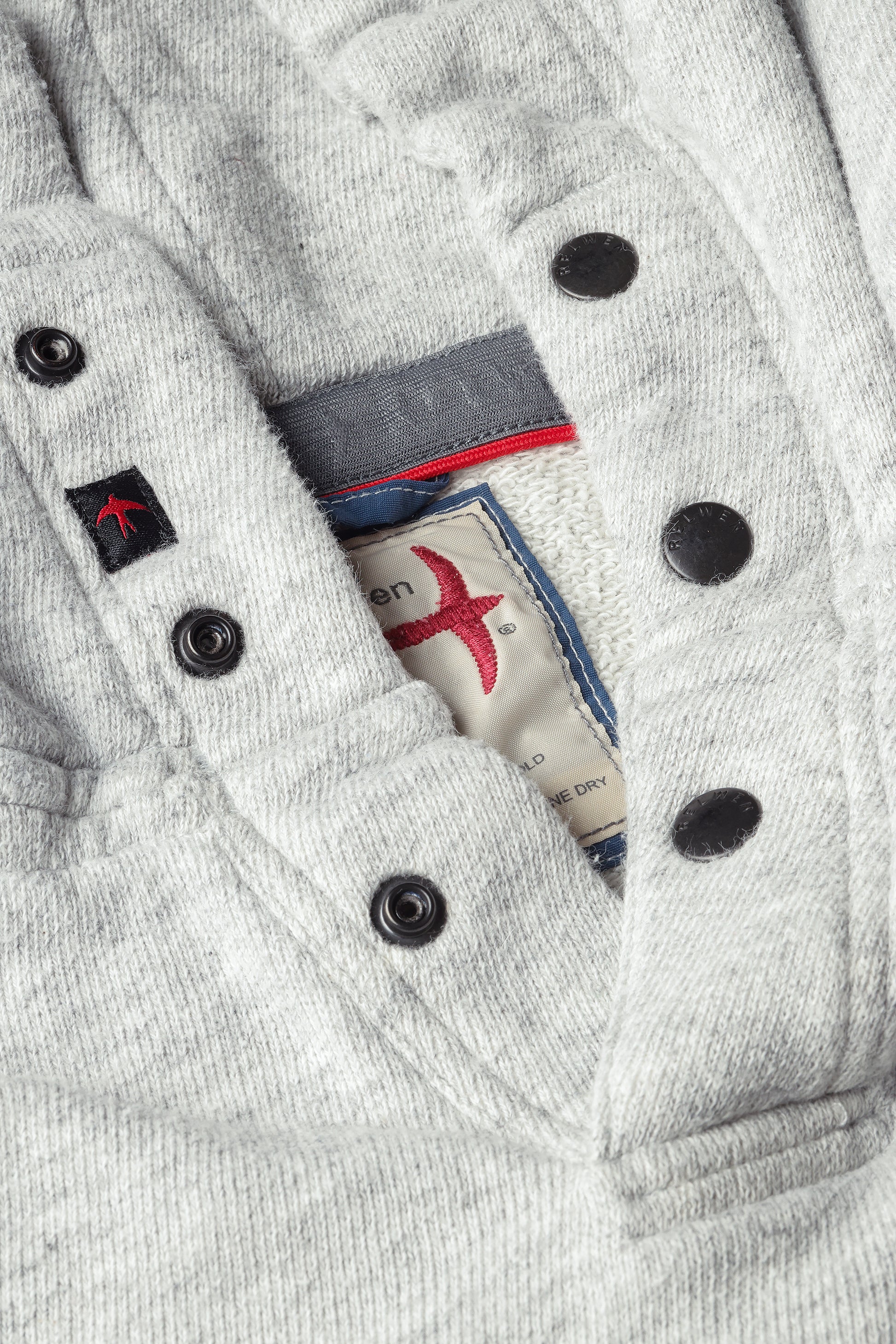 Frenchloom Hoodie - Bone Heather - DUNE + SALT