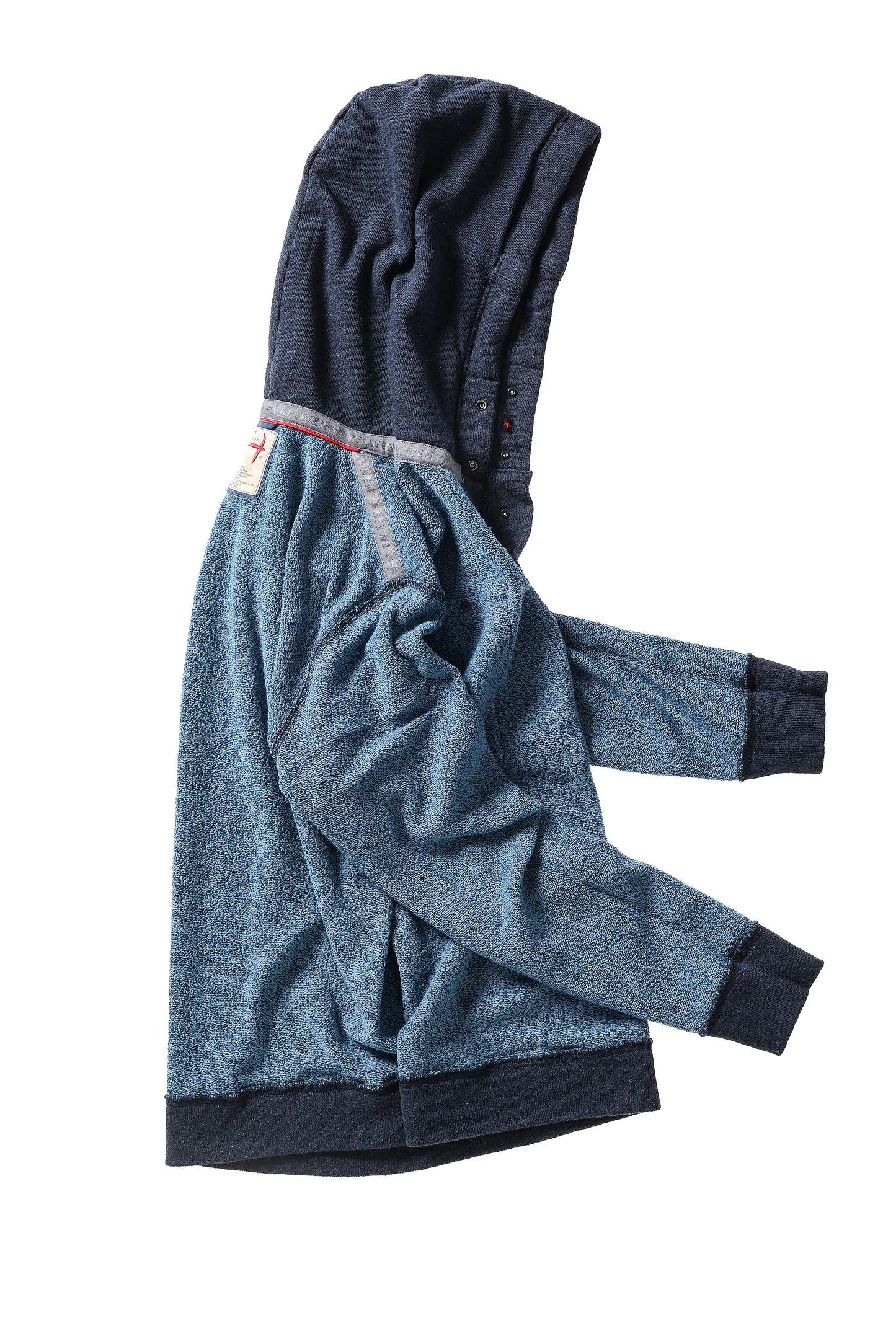 Frenchloom Hoodie - Navy Heather - DUNE + SALT