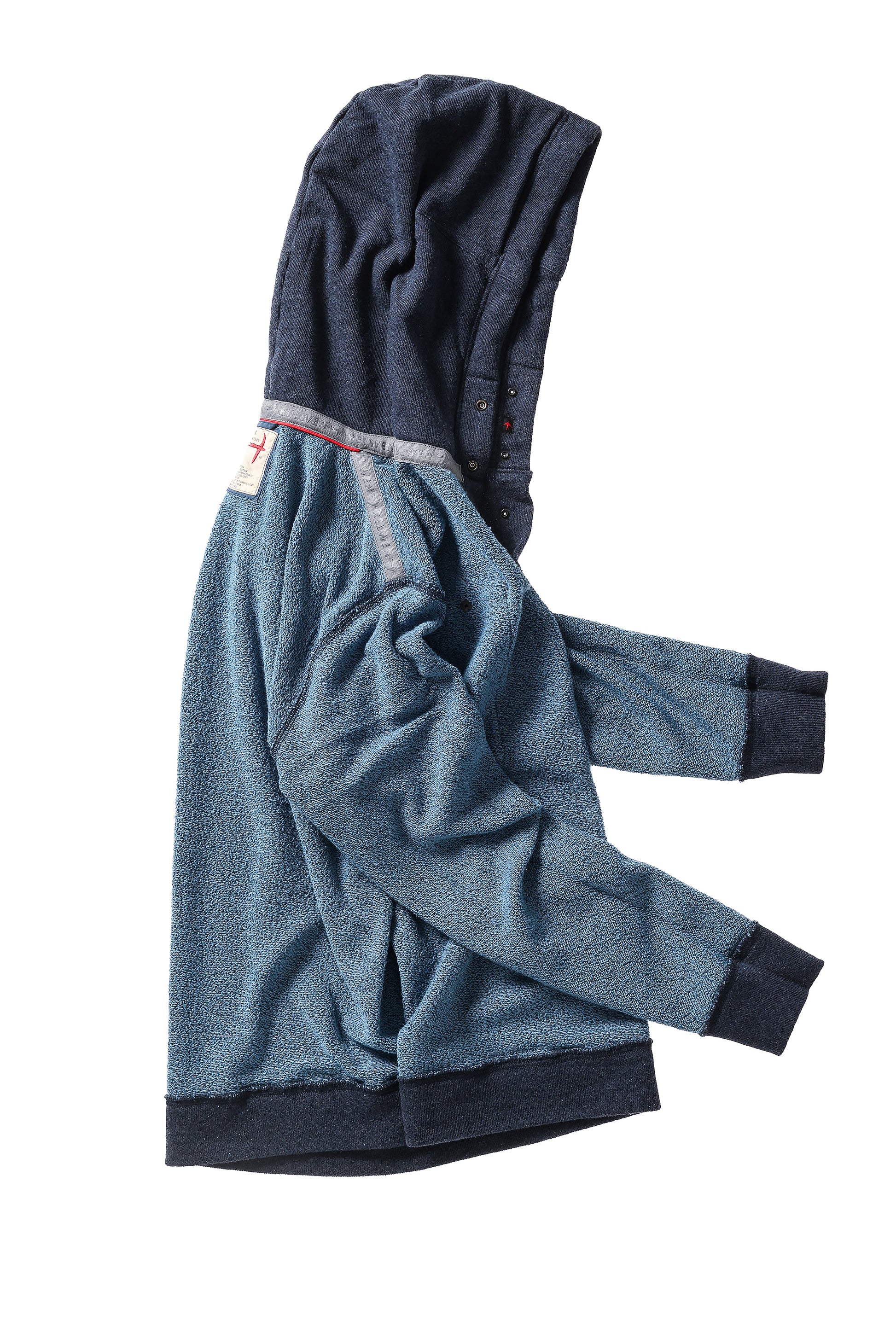 Frenchloom Hoodie - Navy Heather - DUNE + SALT