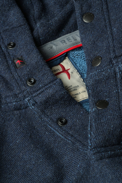 Frenchloom Hoodie - Navy Heather - DUNE + SALT