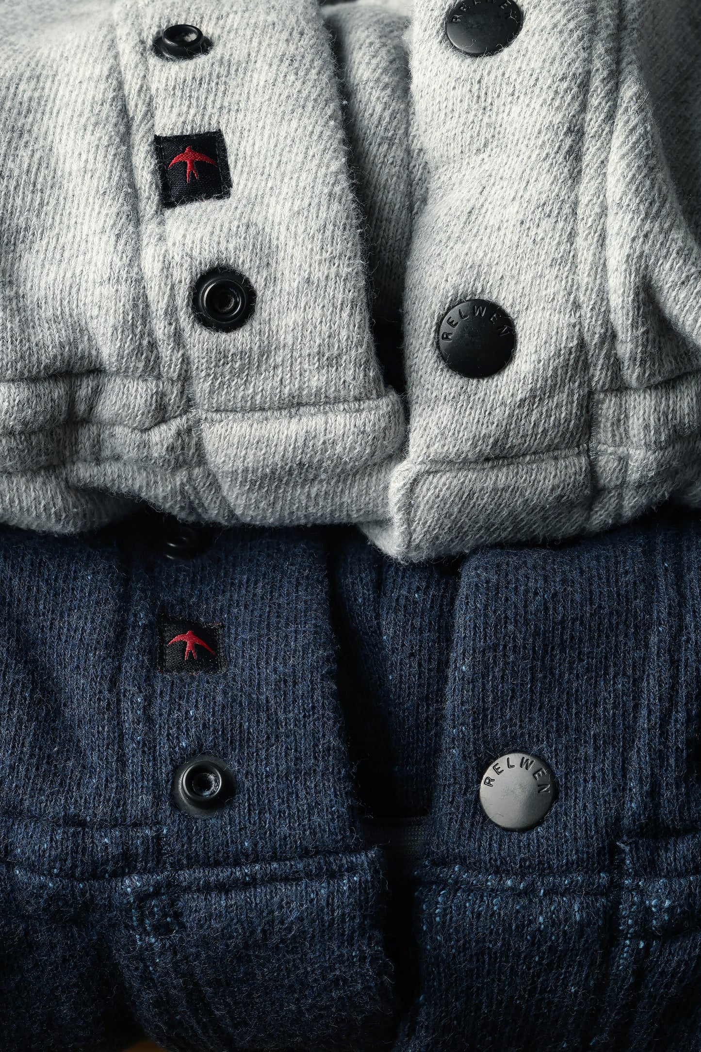 Frenchloom Hoodie - Navy Heather - DUNE + SALT