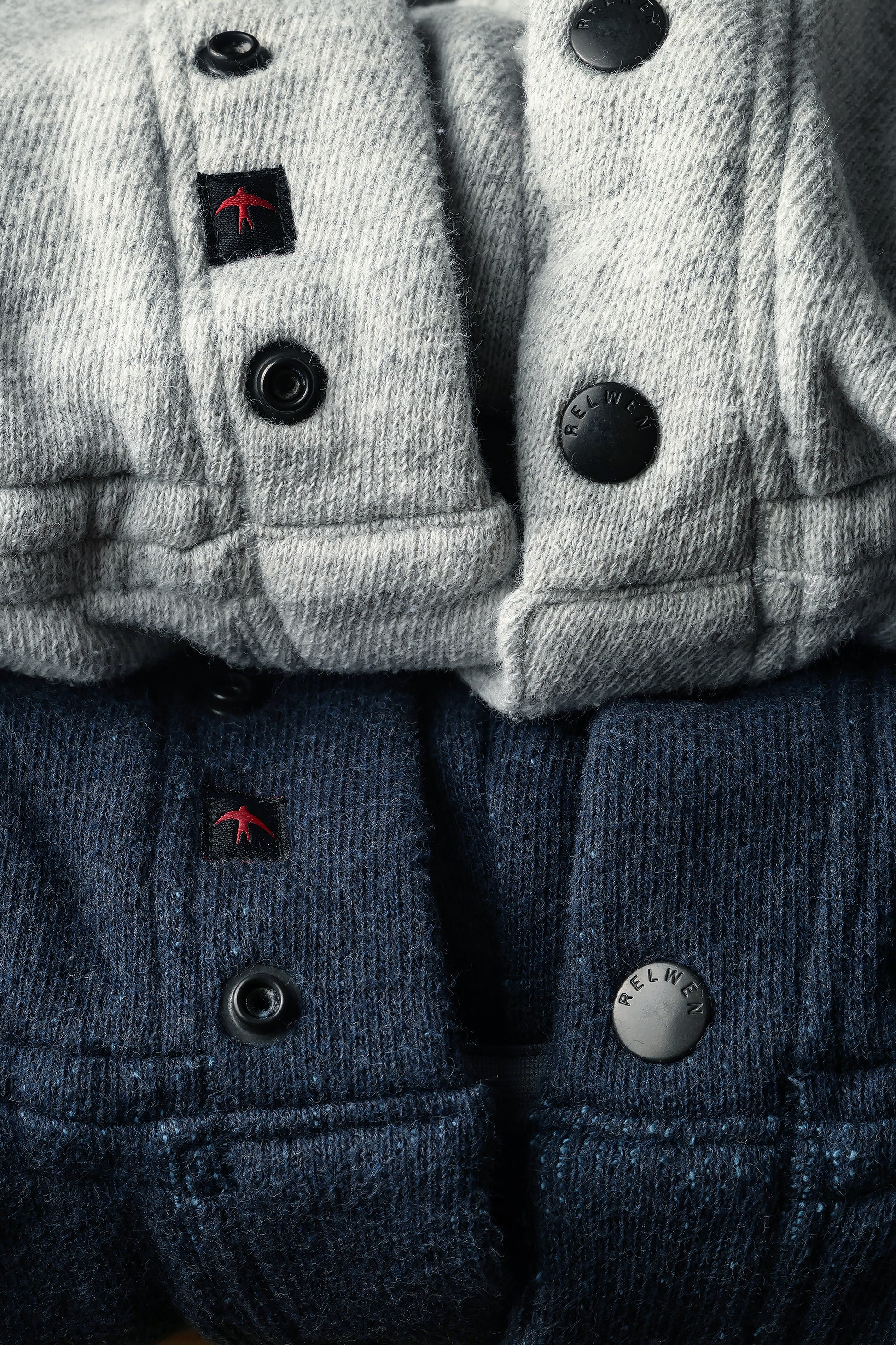 Frenchloom Hoodie - Navy Heather - DUNE + SALT