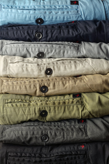 Flyweight Flex Chino - Charcoal - DUNE + SALT