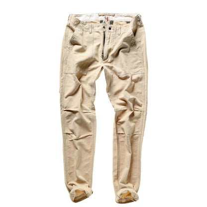 Cotton/Linen Supply Pant - Biscuit - DUNE + SALT