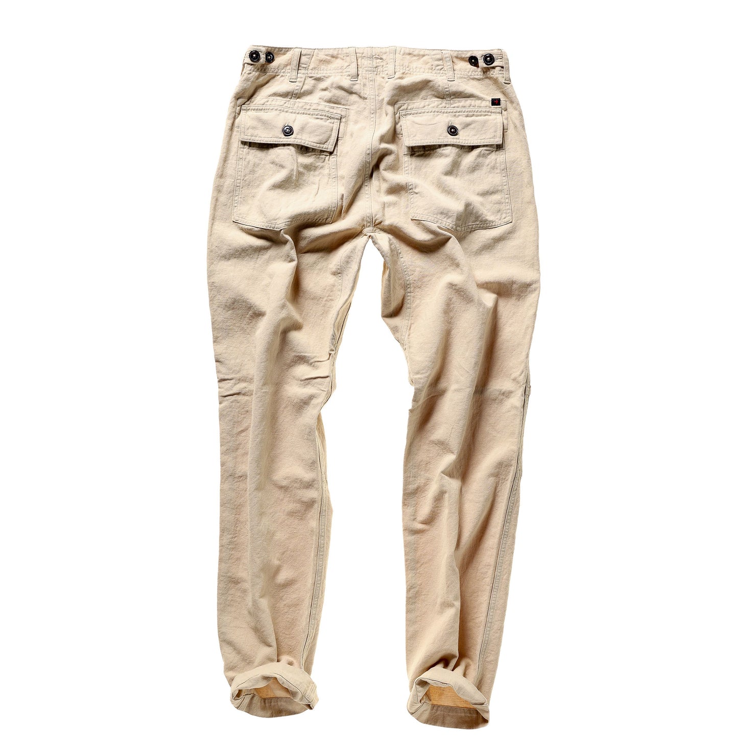 Cotton/Linen Supply Pant - Biscuit - DUNE + SALT