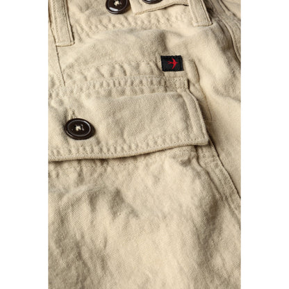 Cotton/Linen Supply Pant - Biscuit - DUNE + SALT