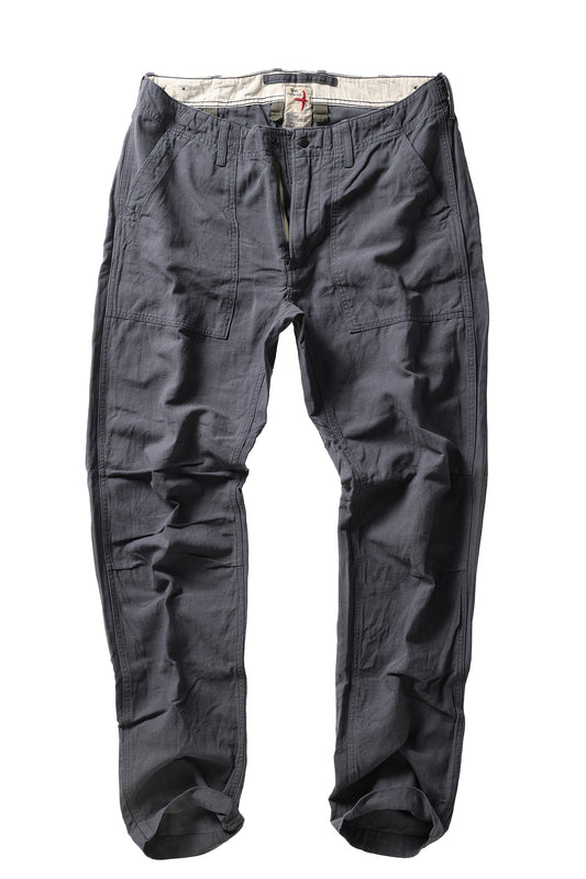 Cotton/Linen Supply Pant - Carbon - DUNE + SALT