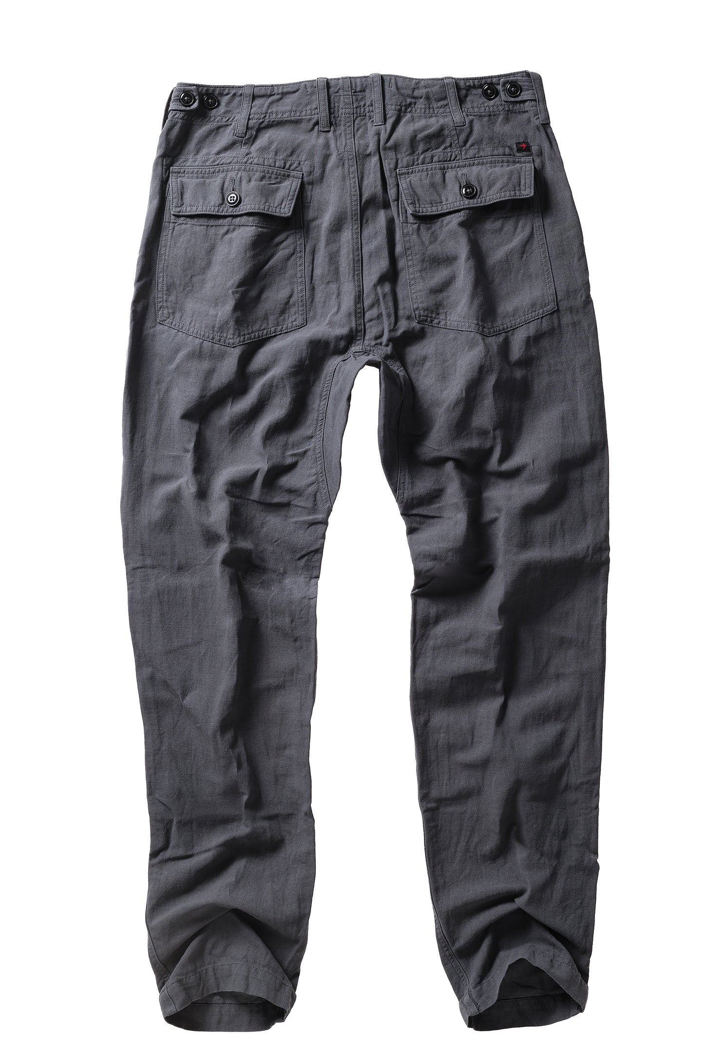 Cotton/Linen Supply Pant - Carbon - DUNE + SALT
