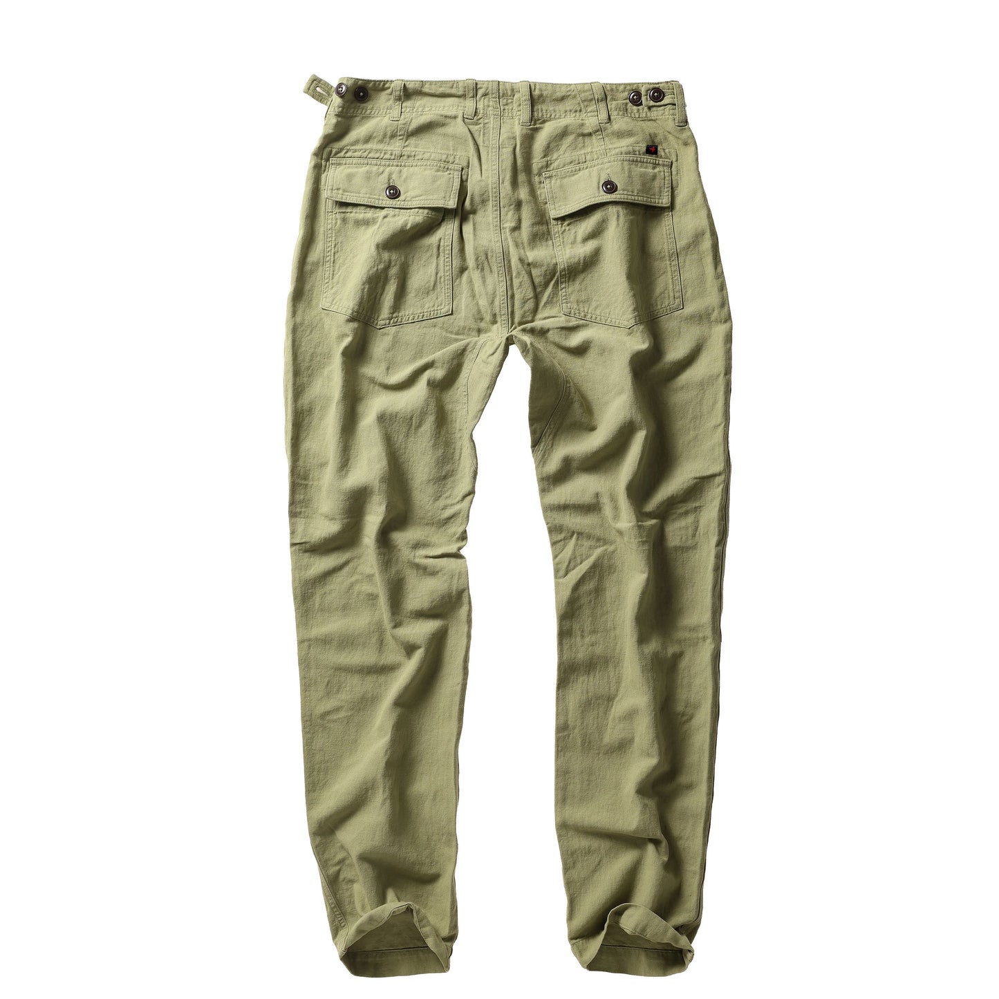 Cotton/Linen Supply Pant - Light Olive - DUNE + SALT