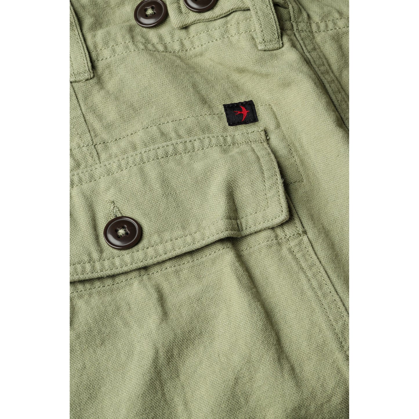 Cotton/Linen Supply Pant - Light Olive - DUNE + SALT