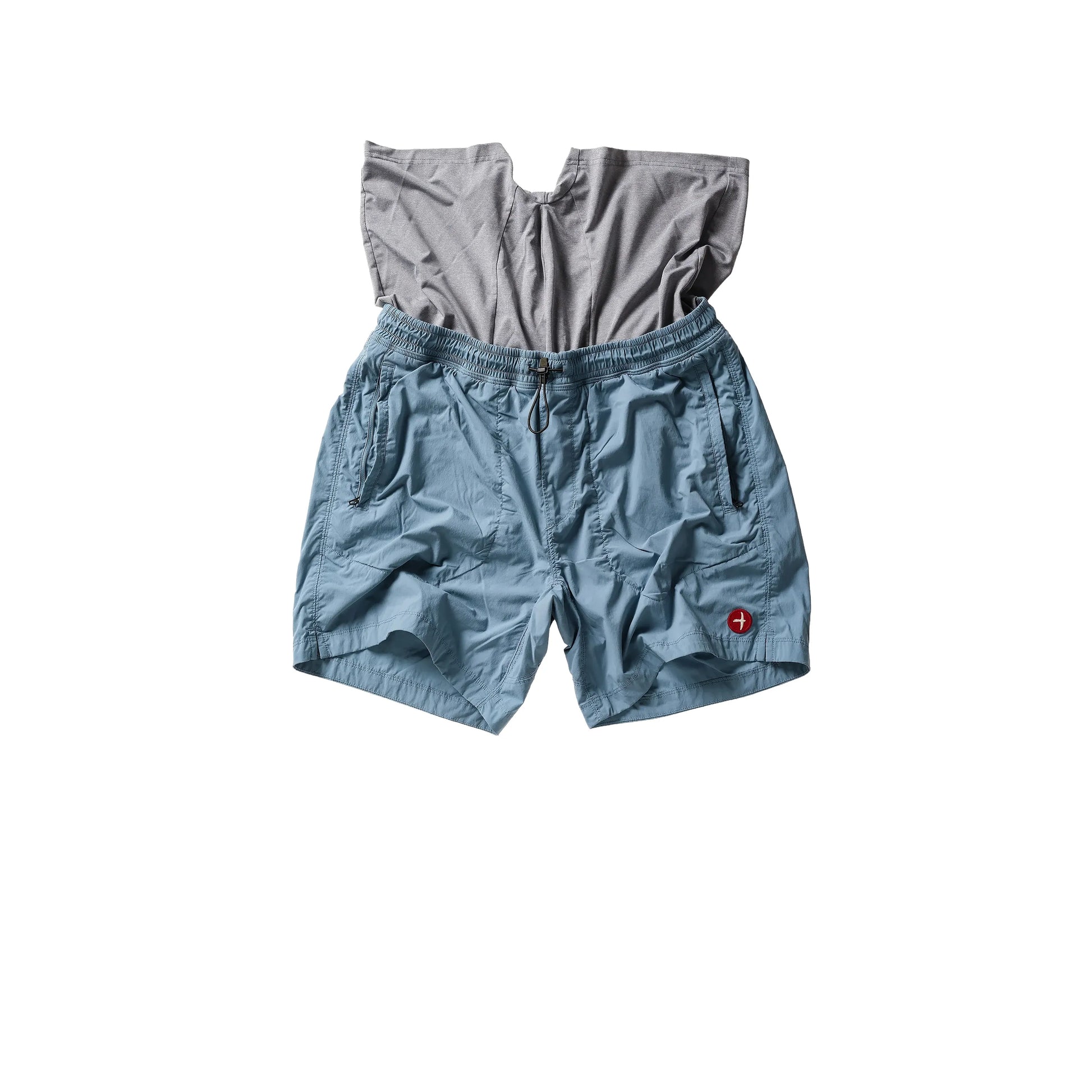 Airtex Hybrid Short 6.5" - Dust Blue - DUNE + SALT
