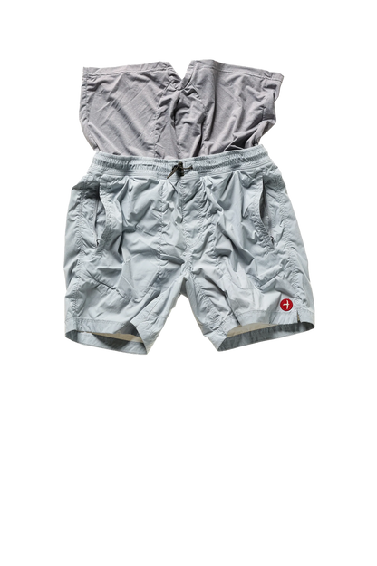 Airtex Hybrid Short 6.5" - Ghost Grey - DUNE + SALT