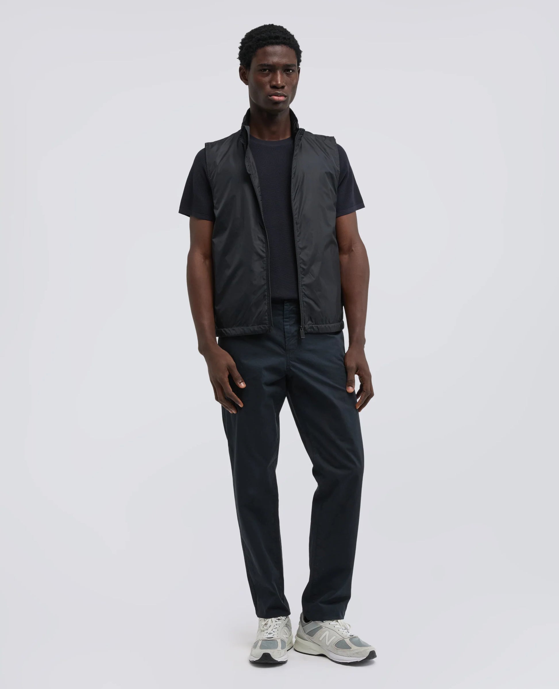 Poplin Chino Trousers - Stone - DUNE + SALT