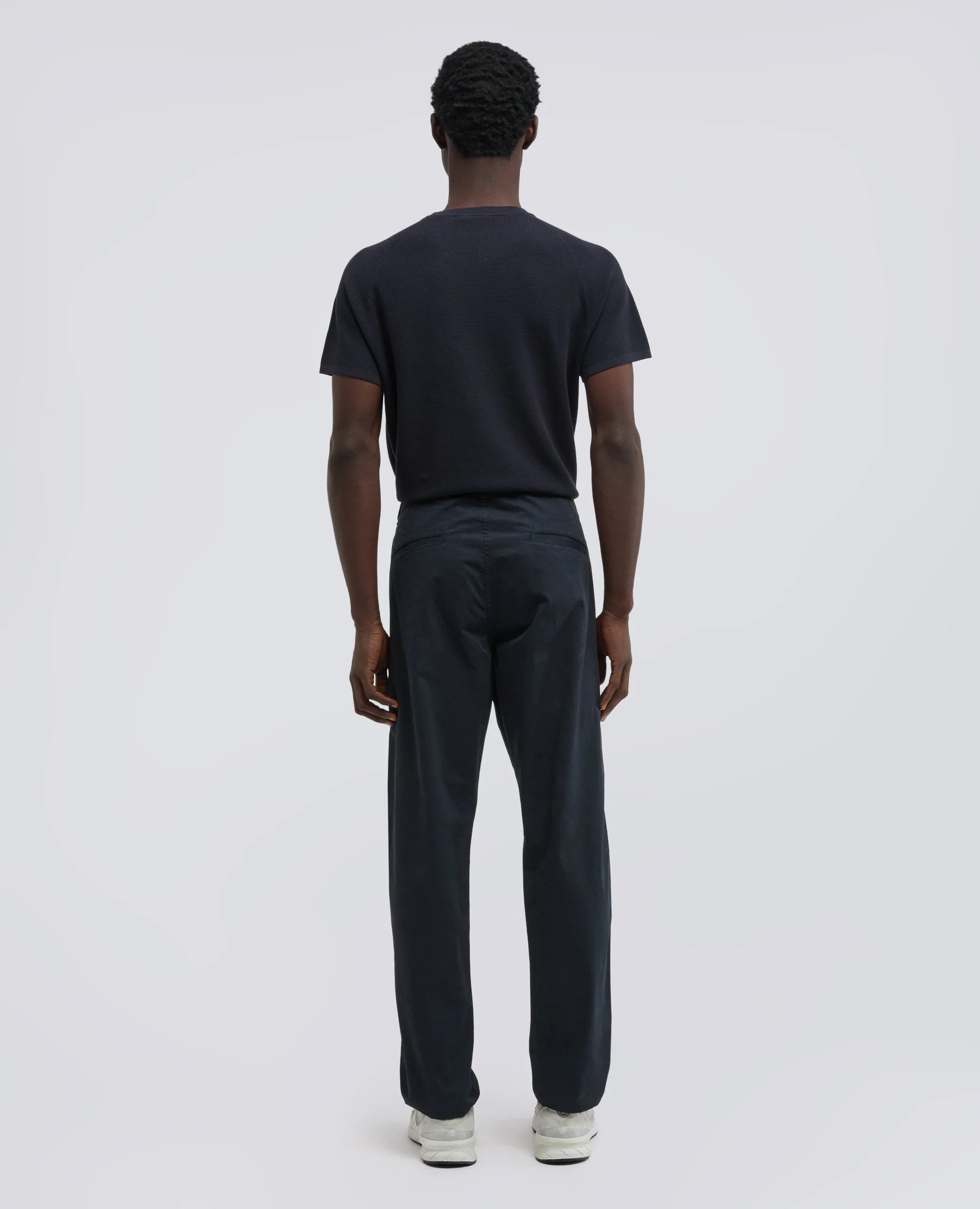 Poplin Chino Trousers - Stone - DUNE + SALT