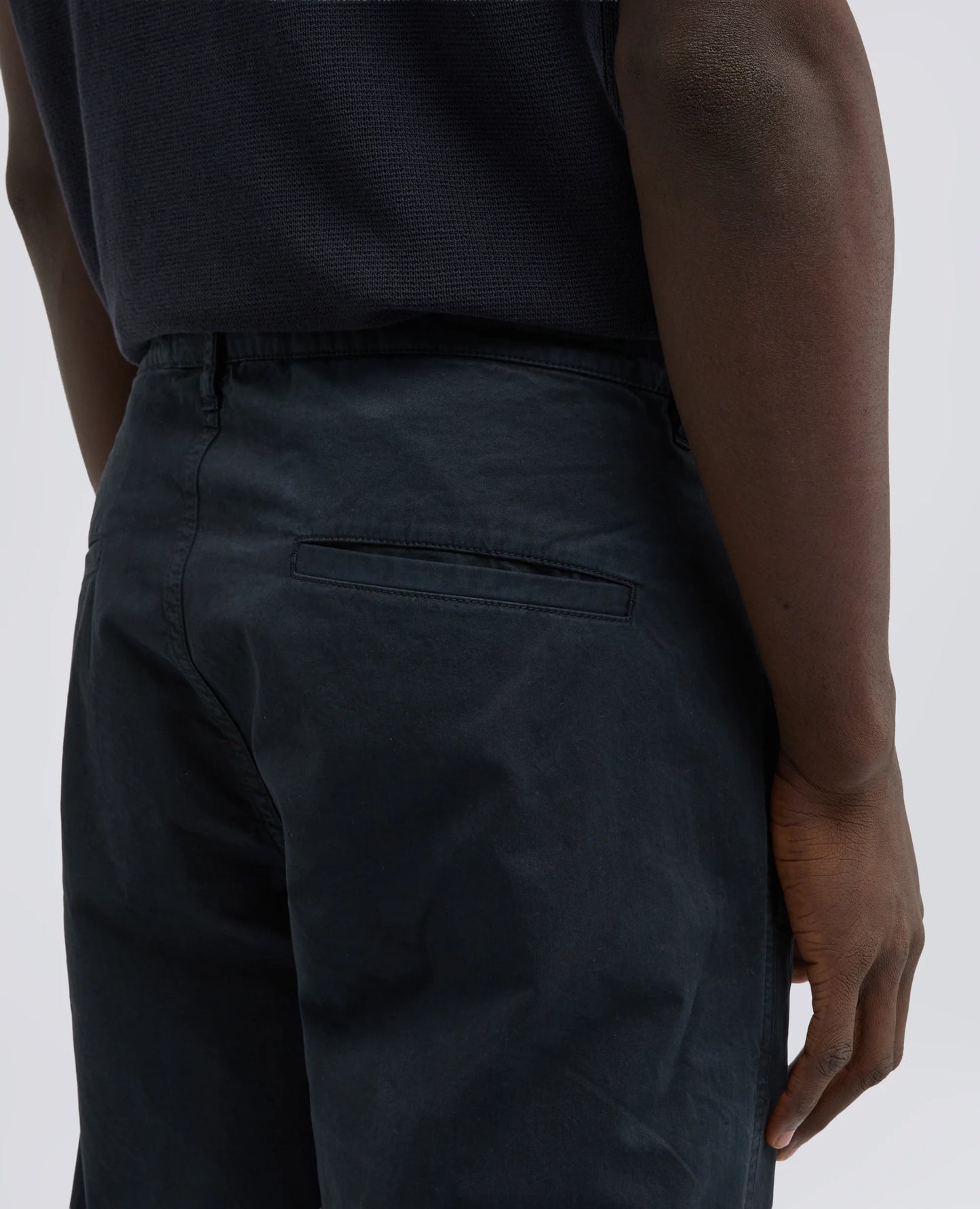Poplin Chino Trousers - Stone - DUNE + SALT