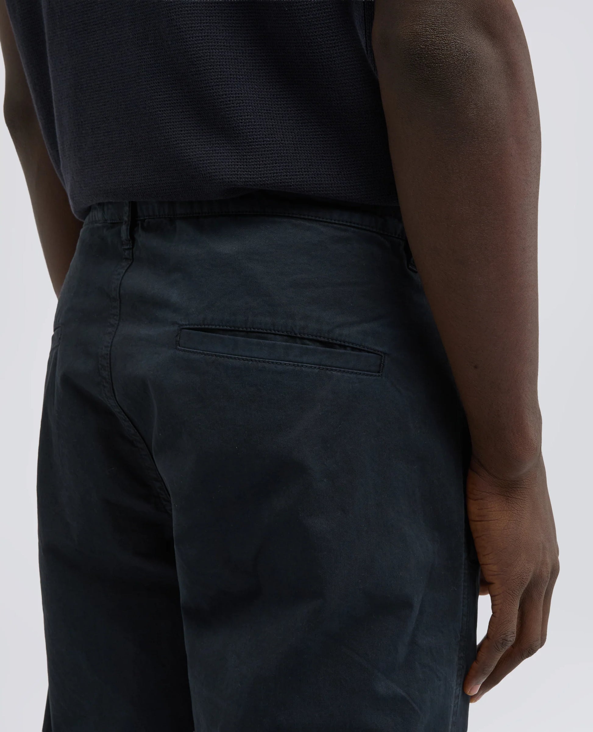 Poplin Chino Trousers - Stone - DUNE + SALT