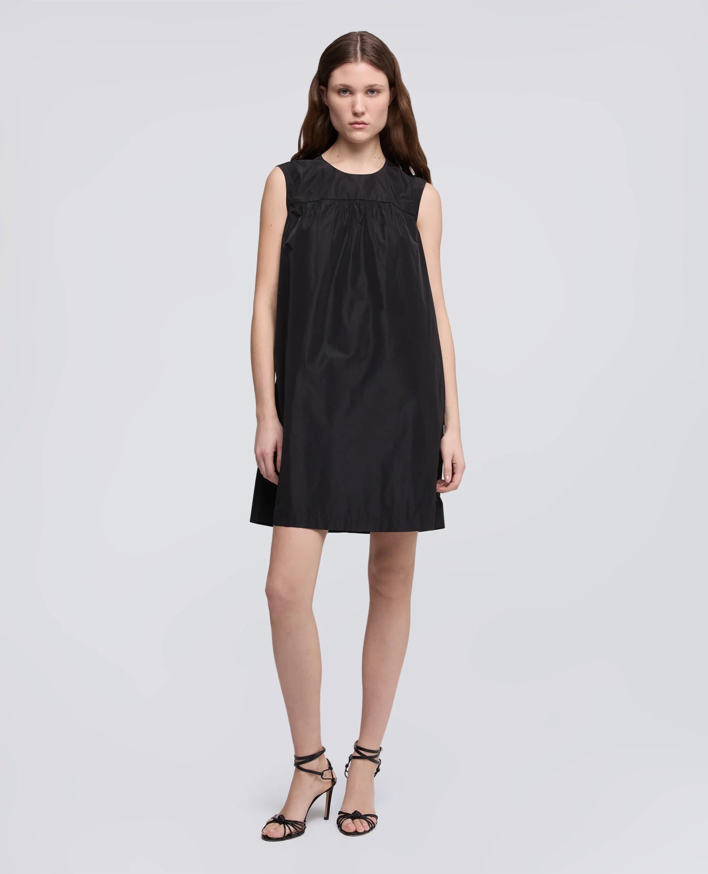 Tech Polyester Dress - Blue/Black - DUNE + SALT