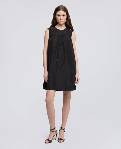Tech Polyester Dress - Blue/Black - DUNE + SALT