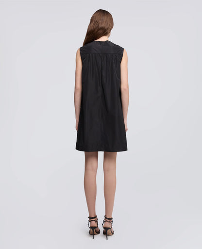 Tech Polyester Dress - Blue/Black - DUNE + SALT