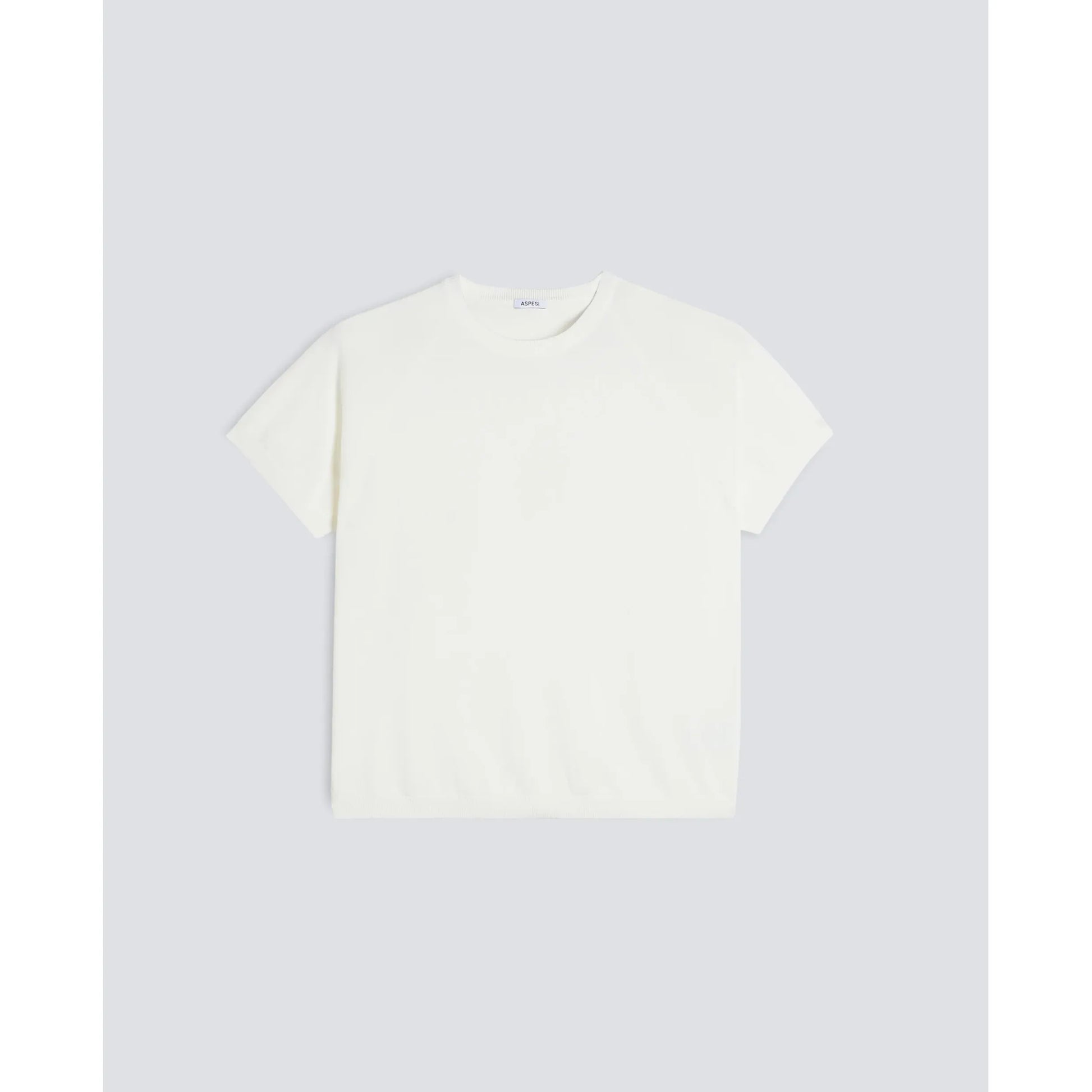 Pure Cotton Crewneck T-Shirt - White - DUNE + SALT