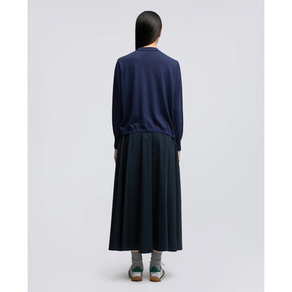 Cotton/Silk Linen Cardigan - Yellow - DUNE + SALT
