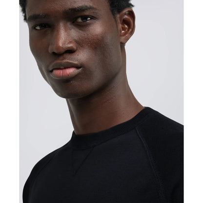 Cotton Crewneck Sweater - Navy - DUNE + SALT