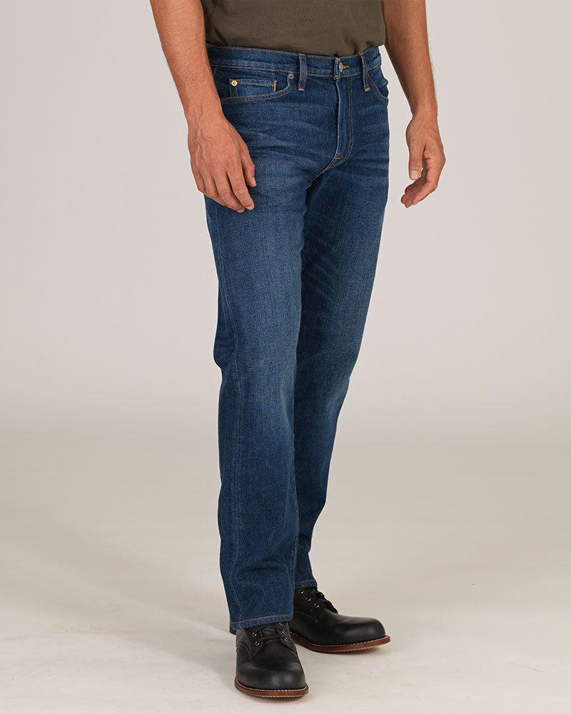 Men's Ace Rivington Harlan Straight Comfort 12oz jeans in Dark Classic wash