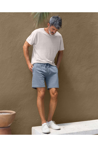 Caza Knit Shorts - Wave - DUNE + SALT