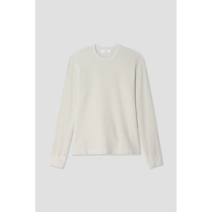 L/S Crew Waffle Tee - Ash - DUNE + SALT