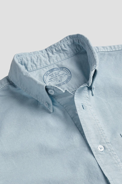 L/S American Oxford Shirt - Surf - DUNE + SALT