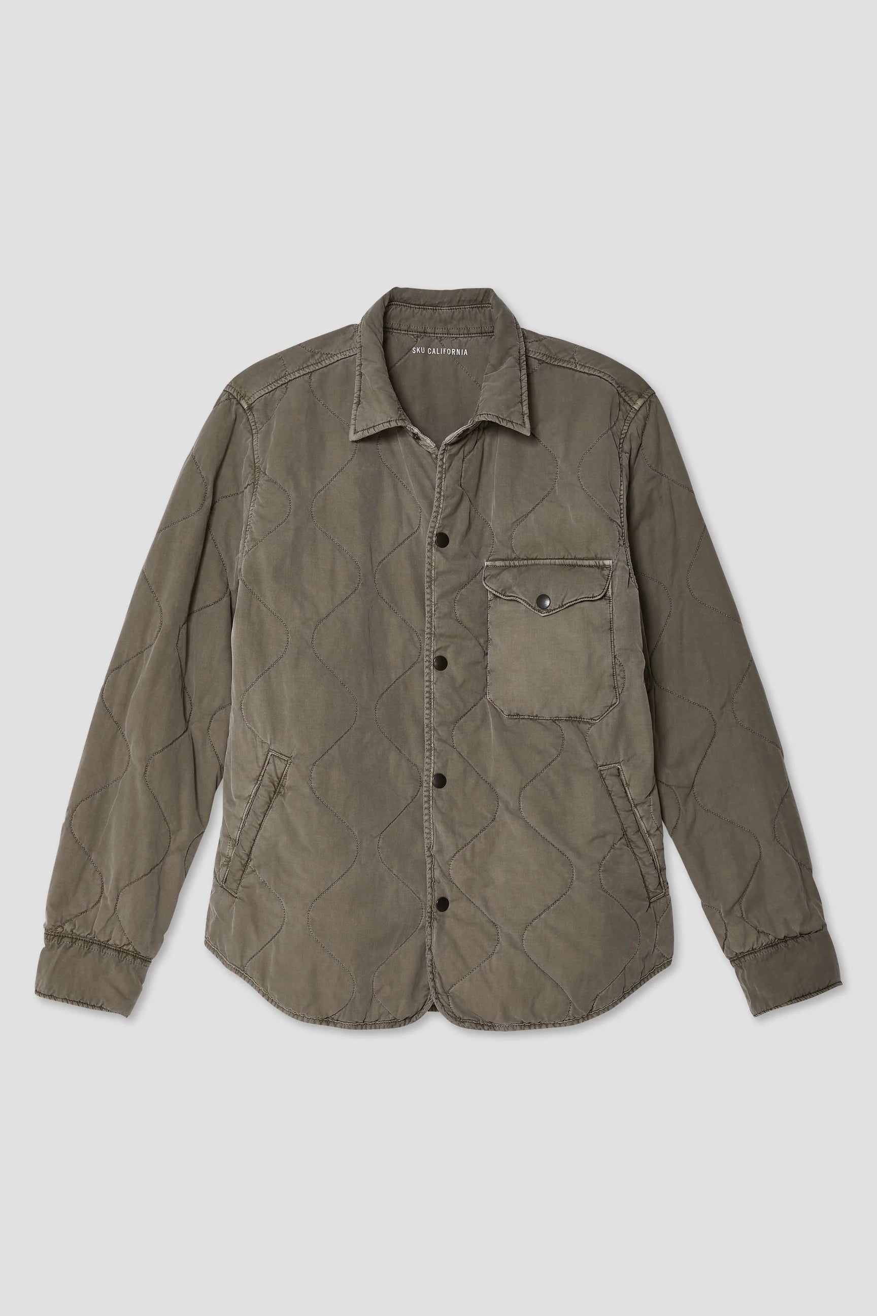 Flight Quilted Shirt Jacket - Mocha - DUNE + SALT