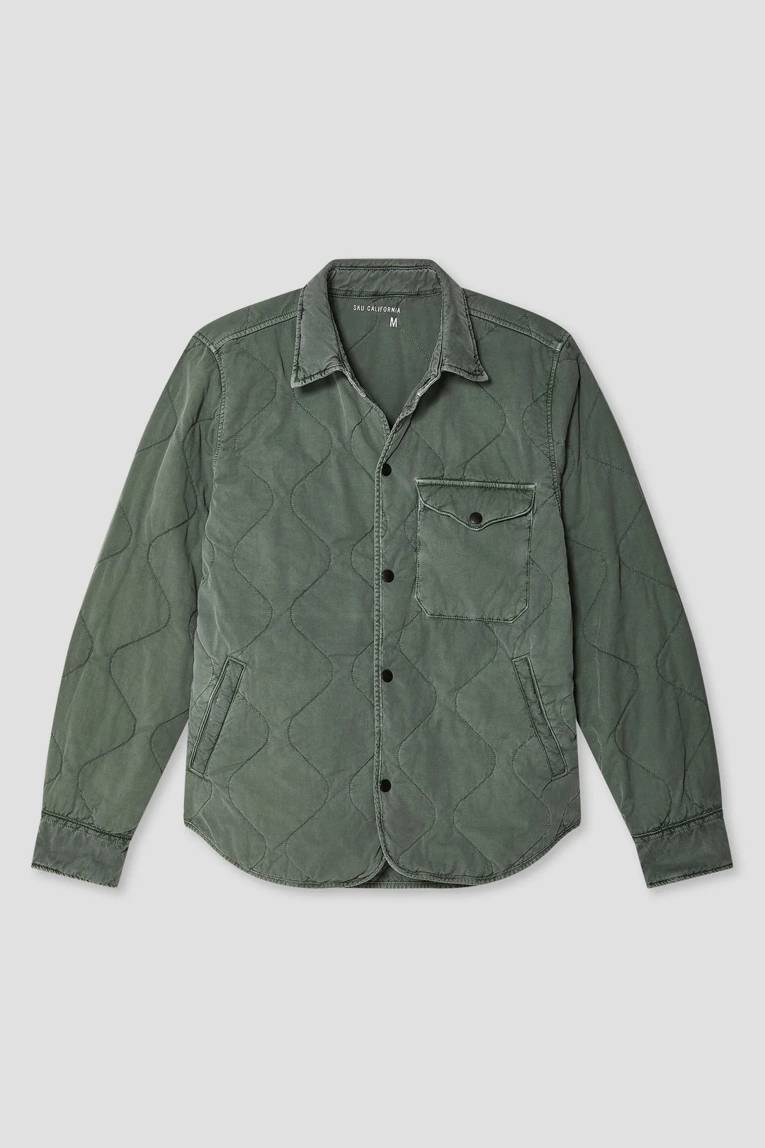Flight Quilted Shirt Jacket - Surplus - DUNE + SALT