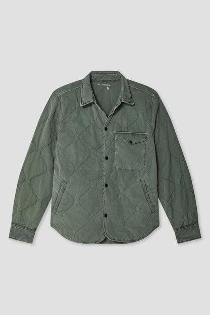 Flight Quilted Shirt Jacket - Surplus - DUNE + SALT