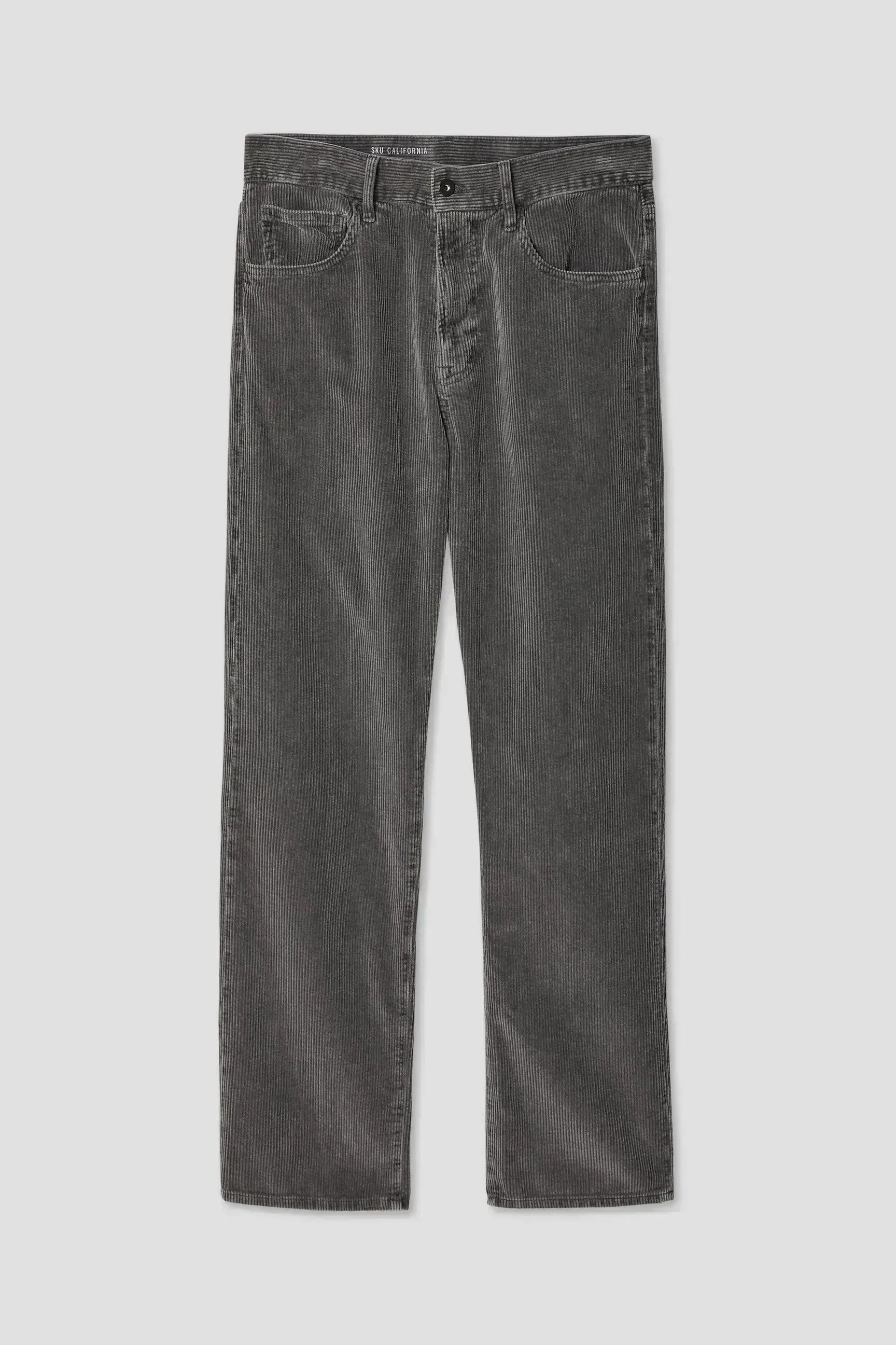 5-Pocket Cord Jean - Black - DUNE + SALT