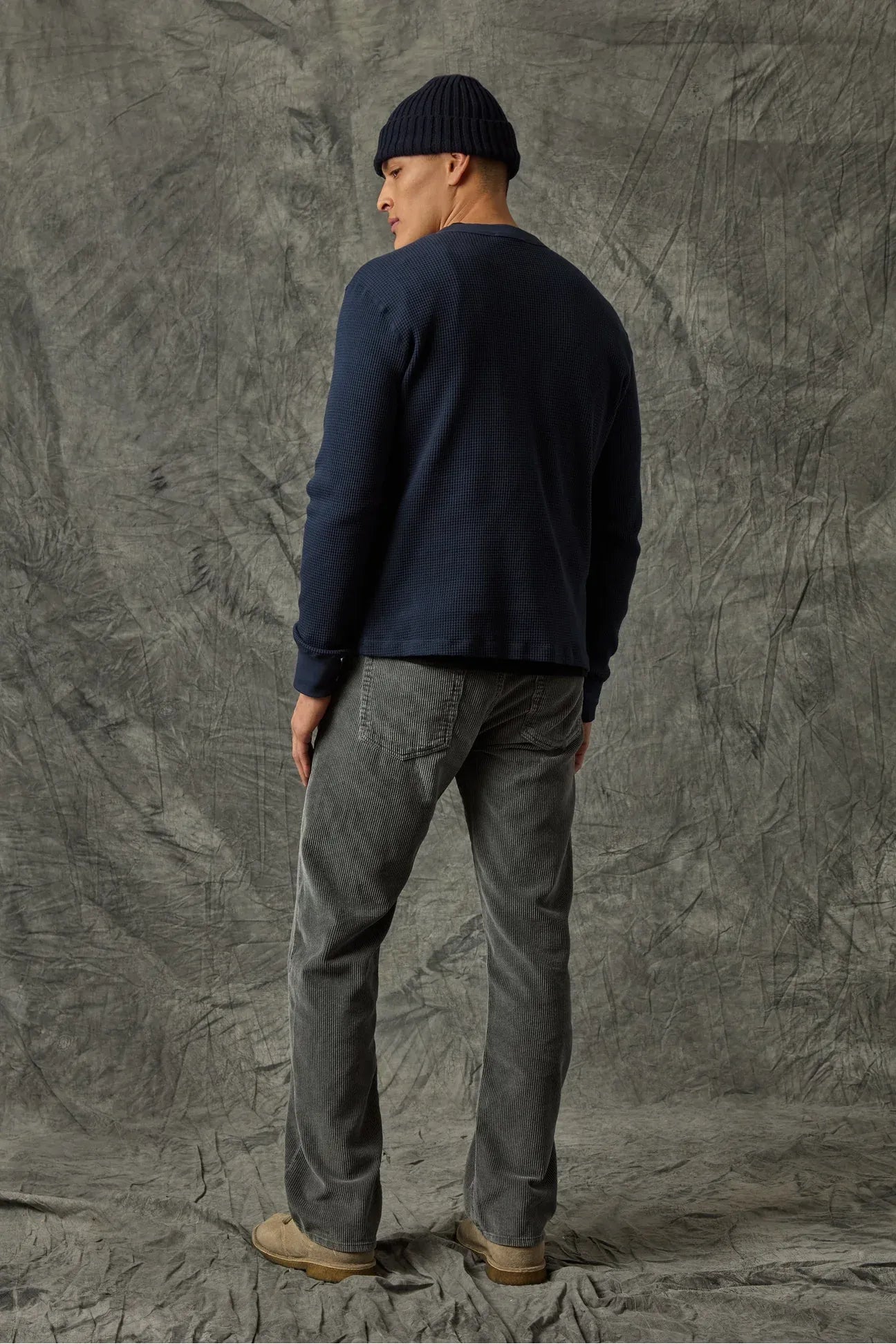 5-Pocket Cord Jean - Black - DUNE + SALT