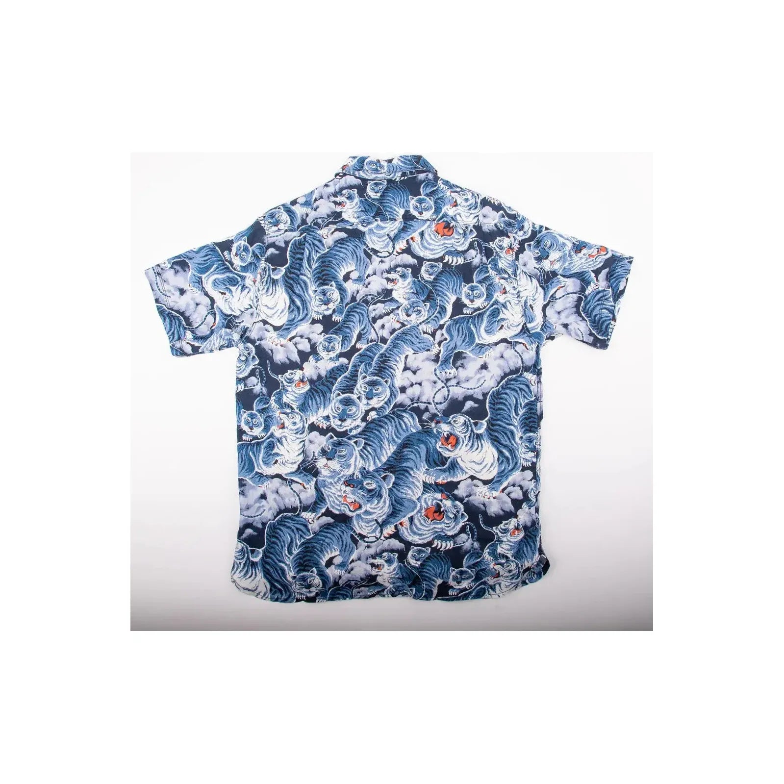 Hawaiian Ice Tiger Shirt - Navy Multi - DUNE + SALT