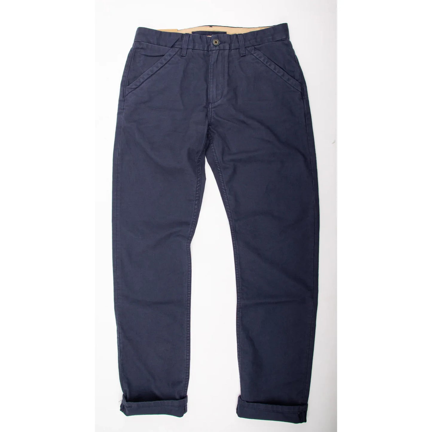 10 Oz Slim Fit Worker's Chino - Navy - DUNE + SALT