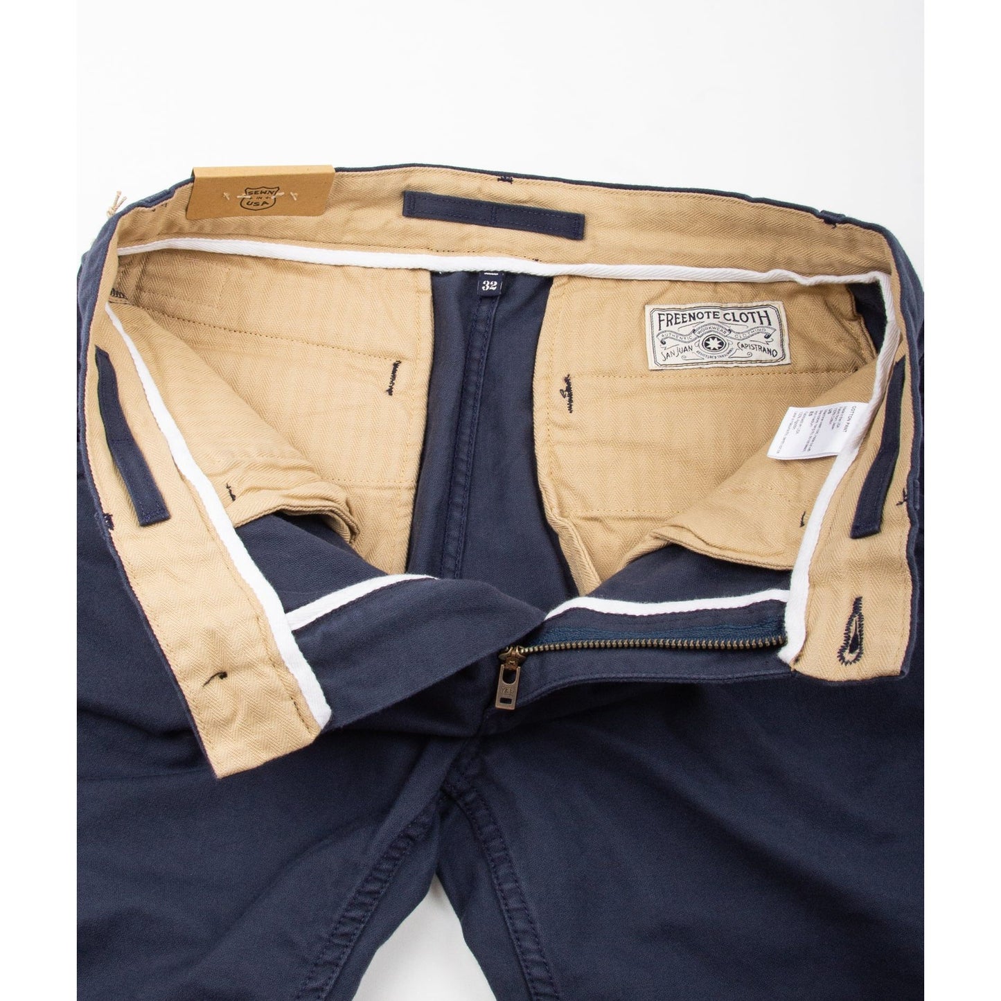 10 Oz Slim Fit Worker's Chino - Navy - DUNE + SALT