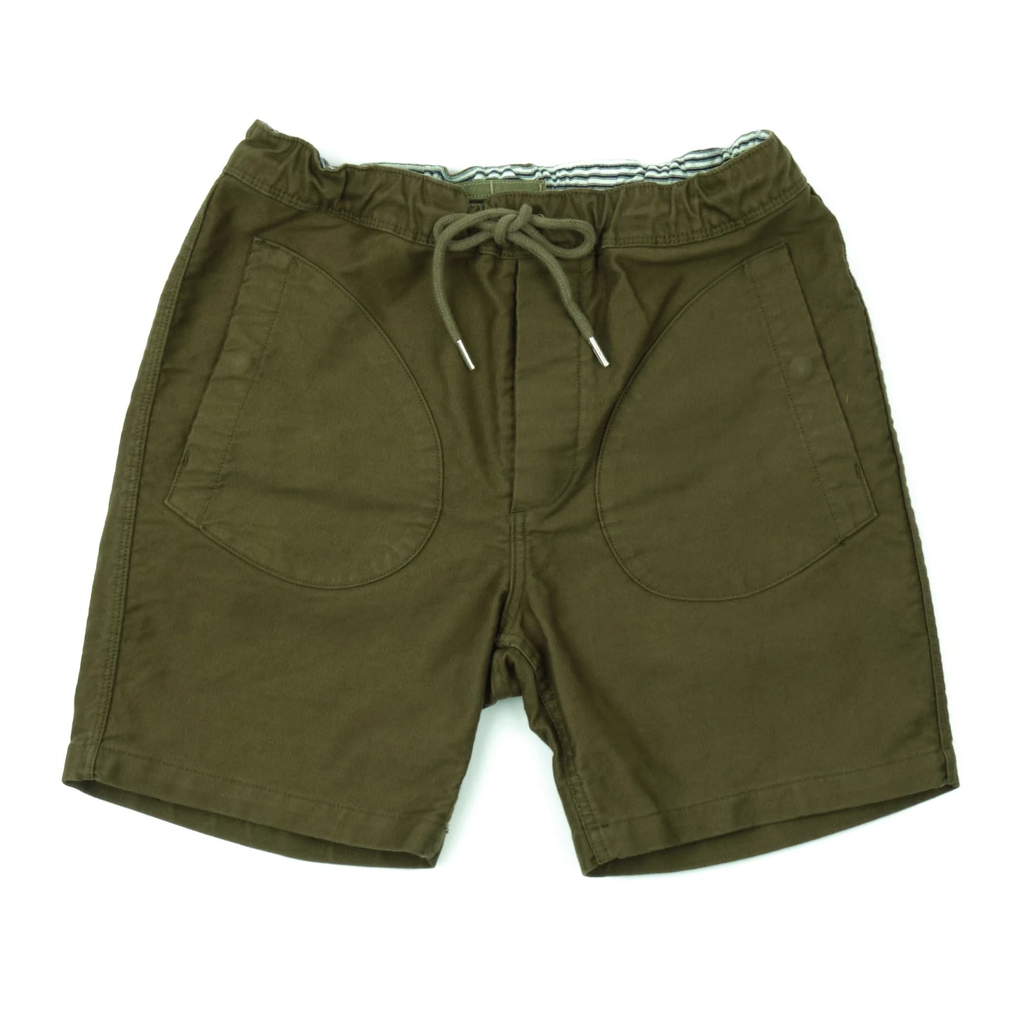 Freenote Cloth Premium Deck Short - Olive Dark Olive Green