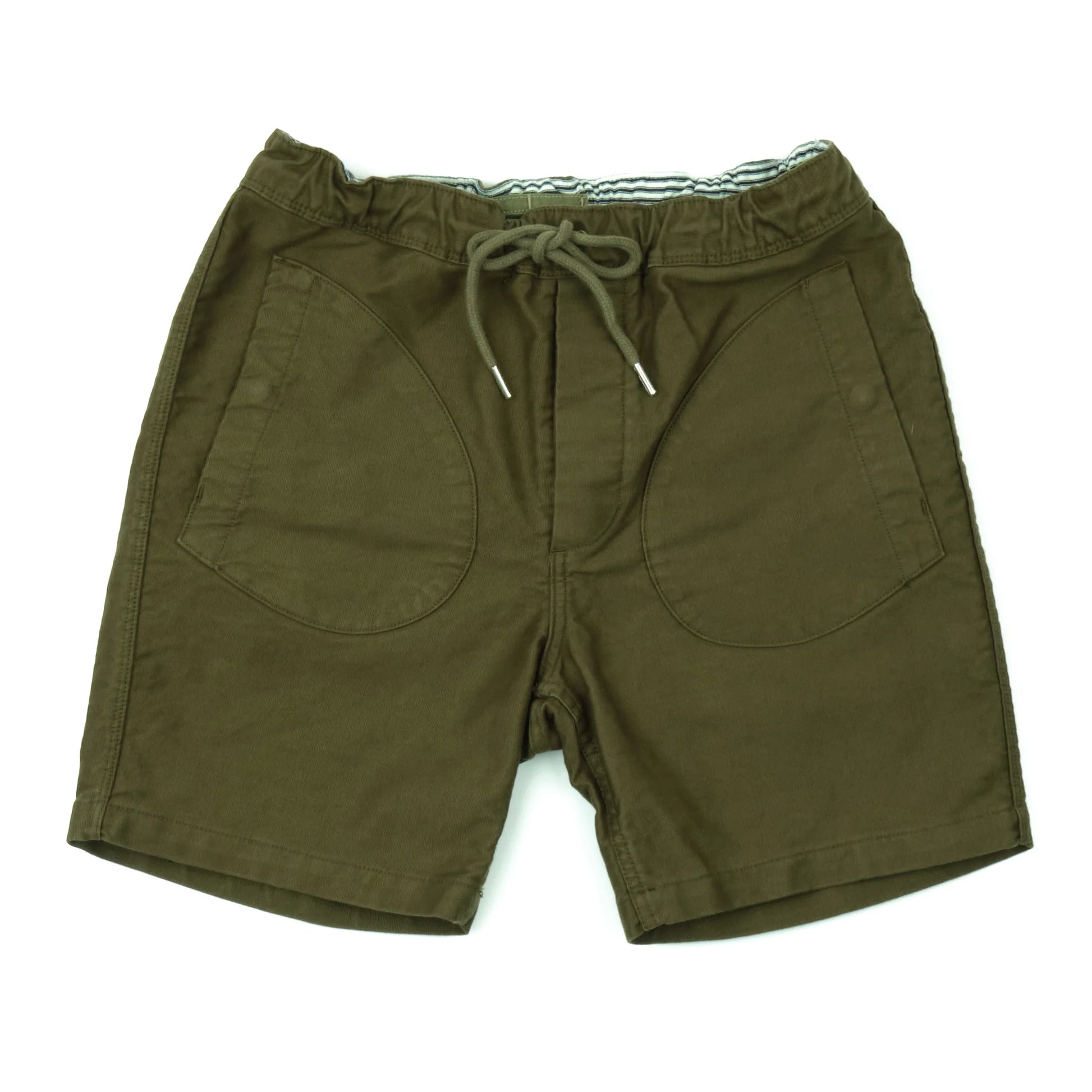 Freenote Cloth Premium Deck Short - Olive Dark Olive Green