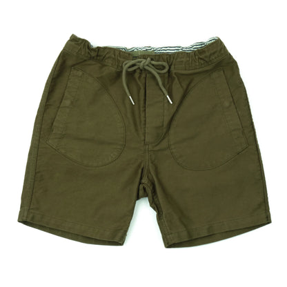 Freenote Cloth Premium Deck Short - Olive Dark Olive Green