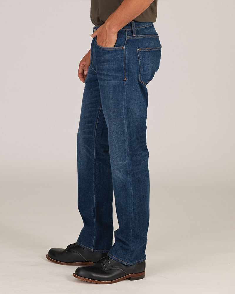 Men's Ace Rivington Harlan Straight Comfort 12oz jeans in Dark Classic wash